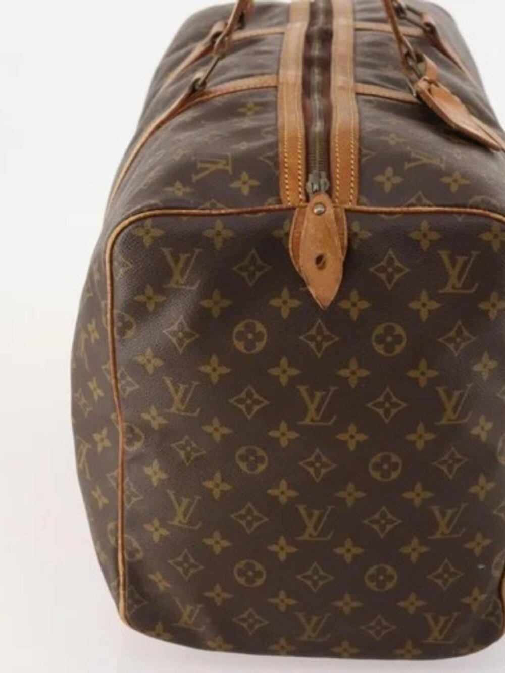 LOUIS VUITTON Monogram Sac Souple 55 Boston Bag M41622 LV Auth BAZ853 - Picture 4 of 16
